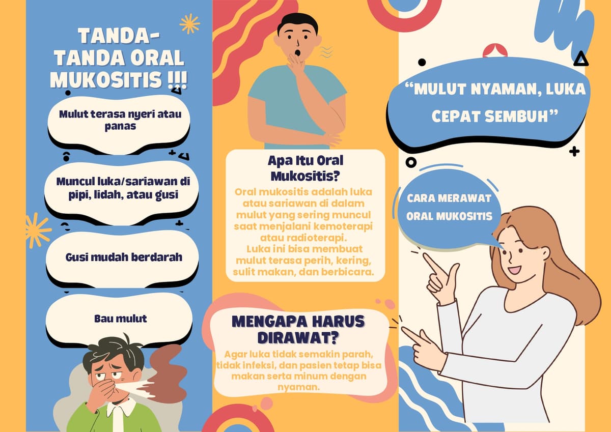 Cara merawat Oral Mukositis